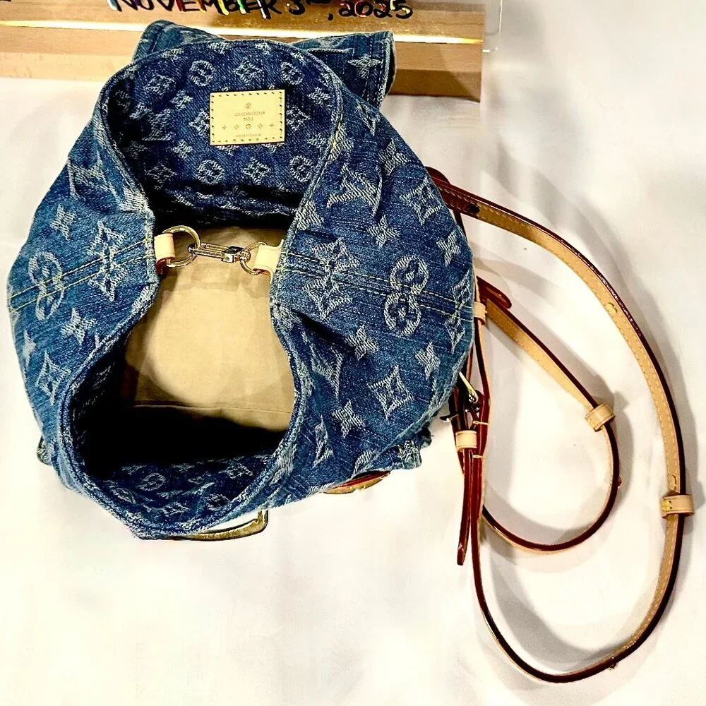 Louis Vuitton Venice Backpack - Monogram Denim Blue (NWT + Dust bag) - Picture 4 of 15